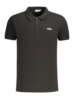 Fila Herren Poloshirt Schwarz mieten - Flex-Fashion Verleih