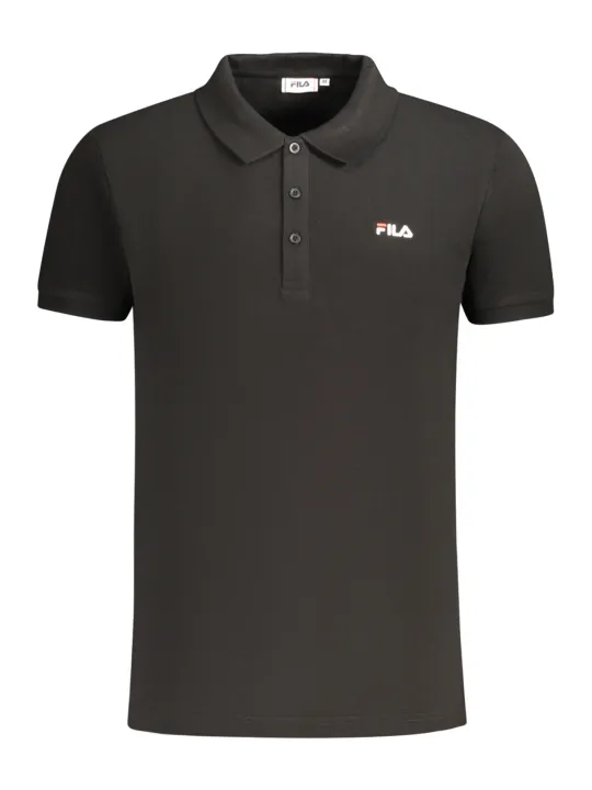 Fila Herren KURZARM-POLOSHIRT Schwarz | online kaufen