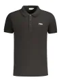 Fila Herren KURZARM-POLOSHIRT Schwarz | online kaufen