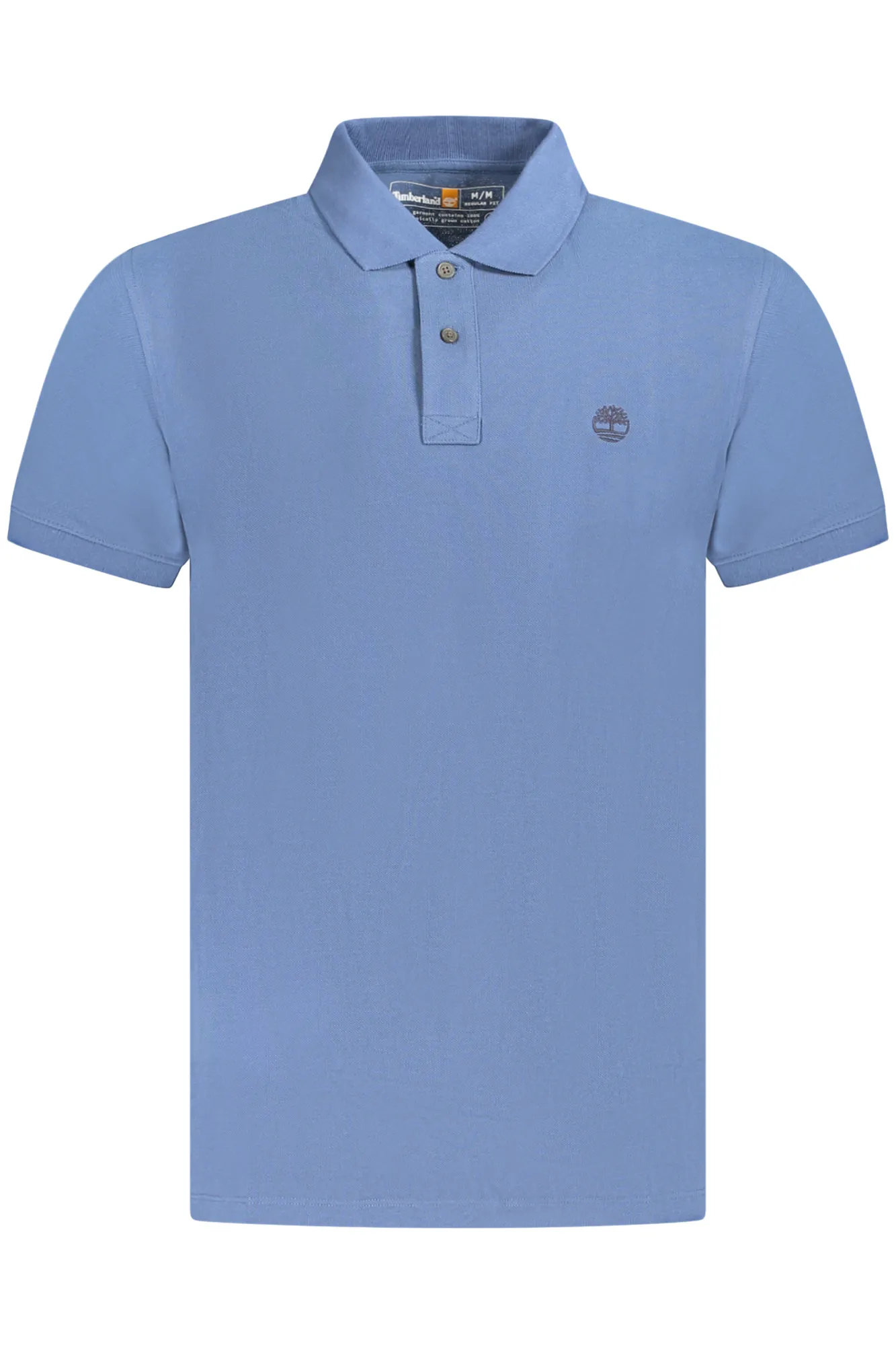 Herren KURZARM-POLOSHIRT Blau TB0A6VDP_BL288