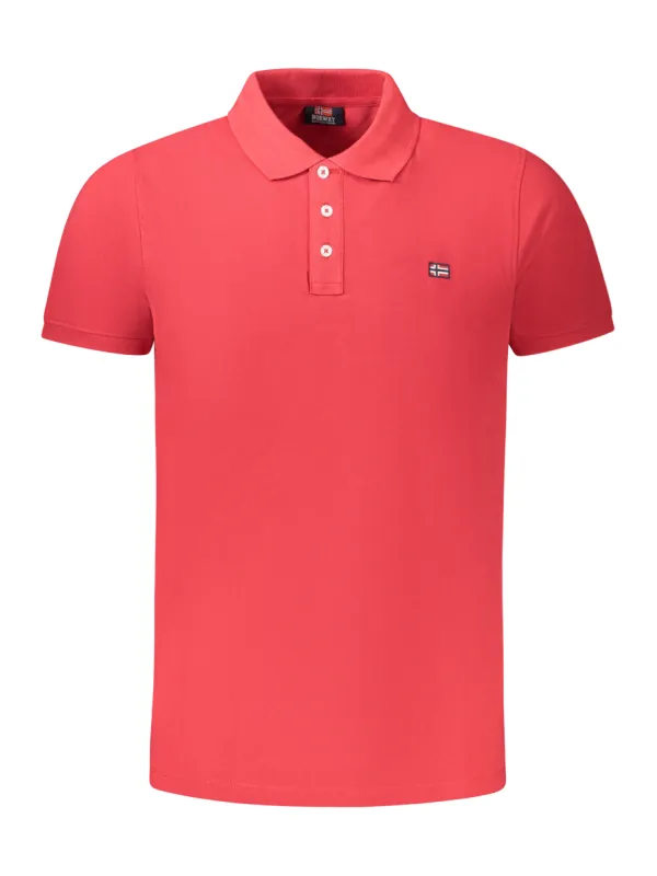 NORWAY 1963 Herren KURZARM-POLO Rot | online kaufen