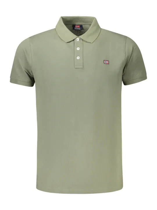 NORWAY 1963 Herren KURZARM-POLO Grün | online kaufen