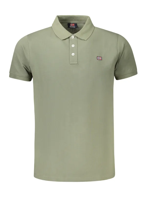 NORWAY 1963 Herren KURZARM-POLO Grün | online kaufen