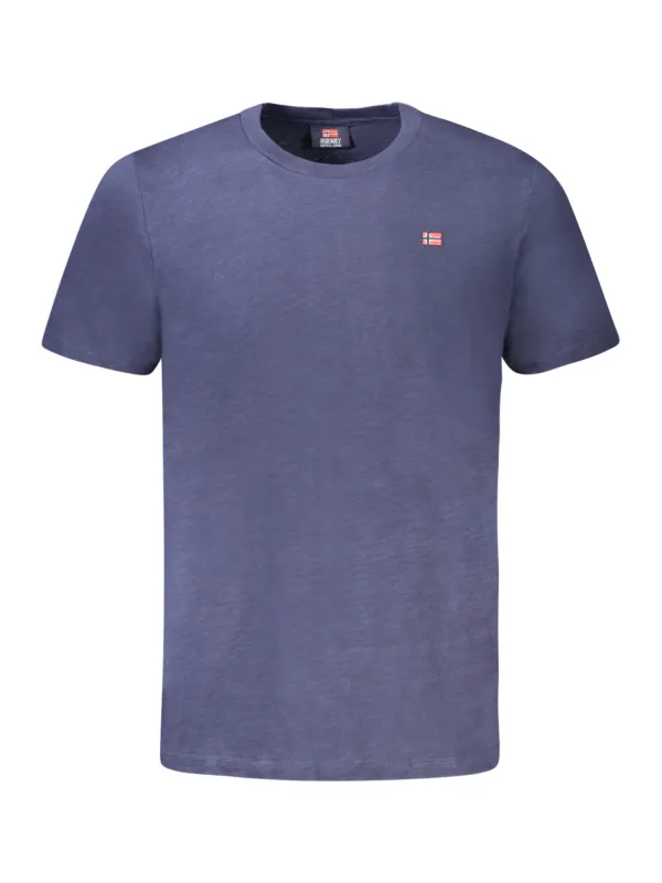 NORWAY 1963 Herren KURZARM-T-SHIRT Blau | online kaufen