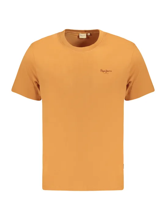 Pepe Jeans Herren KURZARM-T-SHIRT Orange | online kaufen