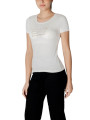 EA7 T-Shirt mit weißem Logo