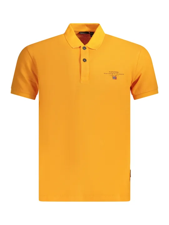 Napapijri Herren KURZARM-POLOSHIRT Orange | online kaufen