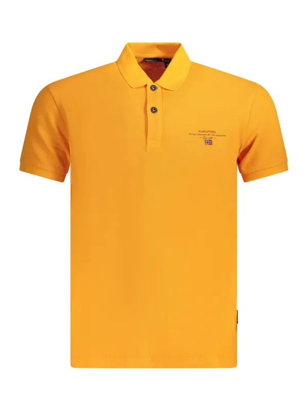 Napapijri Herren KURZARM-POLOSHIRT Orange | online kaufen