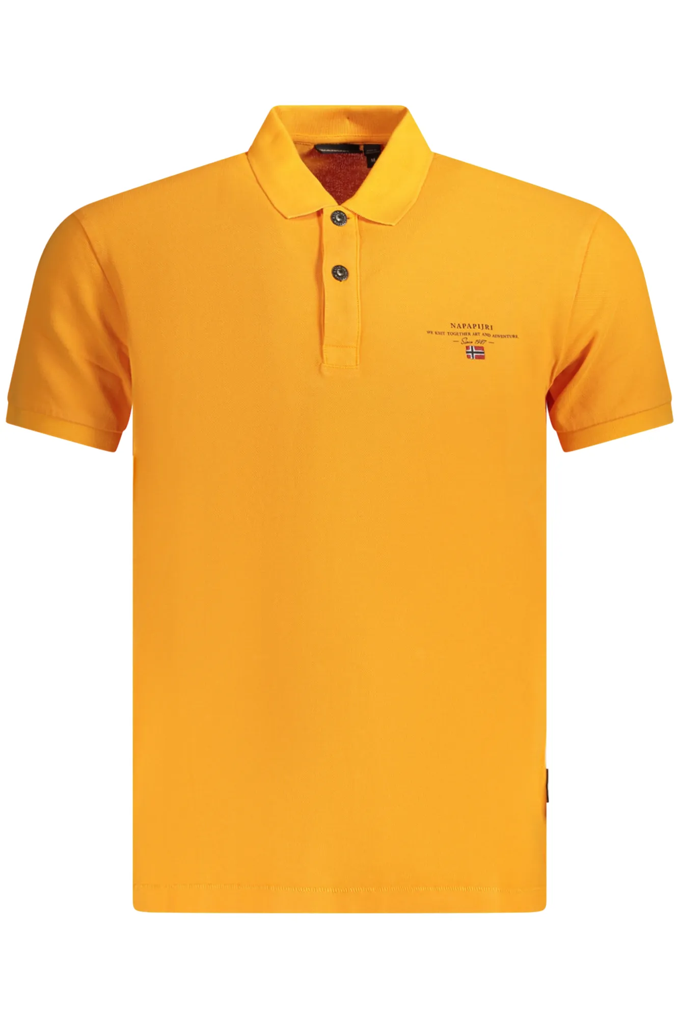 Herren KURZARM-POLOSHIRT Orange NP0A4GDLELBASSS4_ARA70