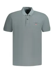 Napapijri Herren KURZARM-POLOSHIRT Grau | online kaufen