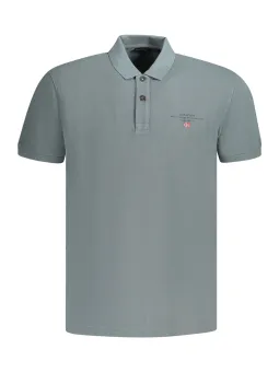 Napapijri Herren KURZARM-POLOSHIRT Grau | online kaufen