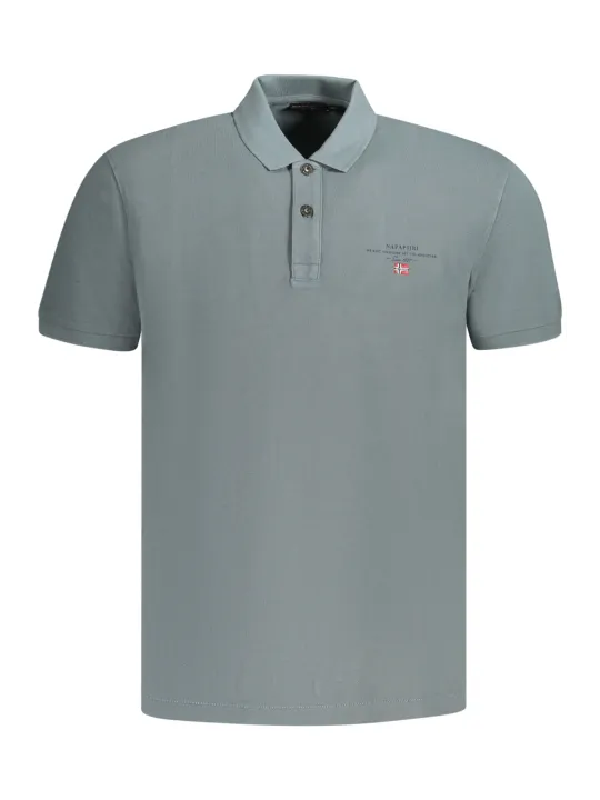 Napapijri Herren KURZARM-POLOSHIRT Grau | online kaufen
