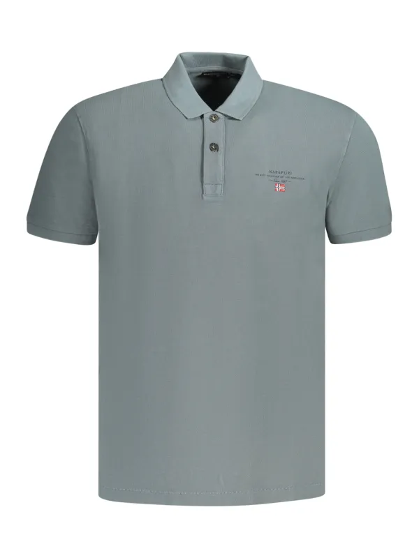 Napapijri Herren KURZARM-POLOSHIRT Grau | online kaufen