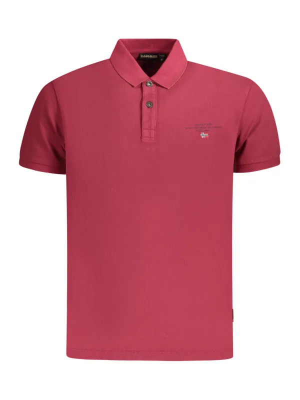 Napapijri Herren KURZARM-POLOSHIRT Rot | online kaufen
