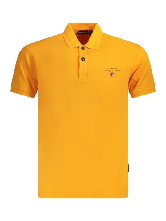 Napapijri Herren KURZARM-POLOSHIRT Orange | online kaufen