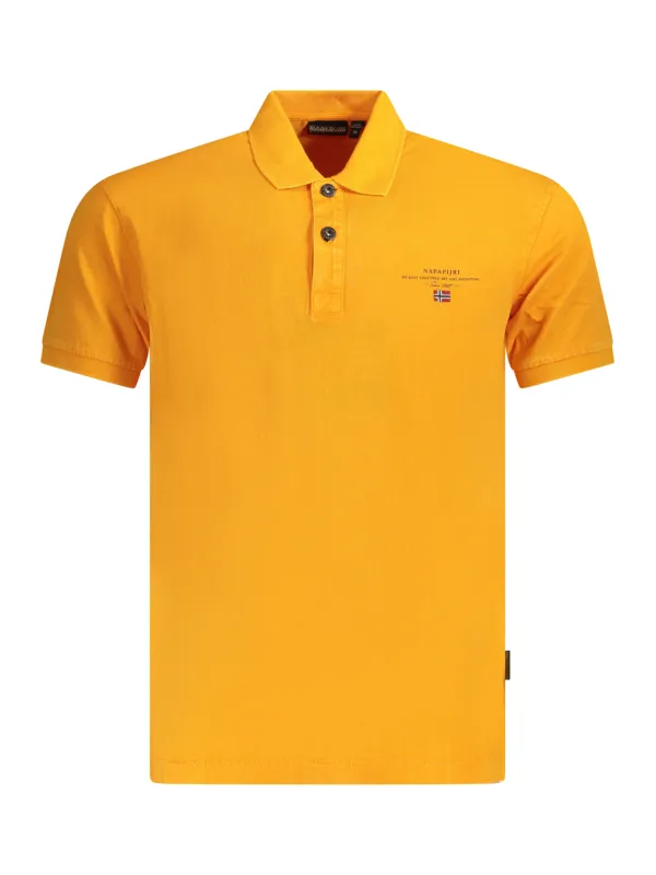 Napapijri Herren KURZARM-POLOSHIRT Orange | online kaufen