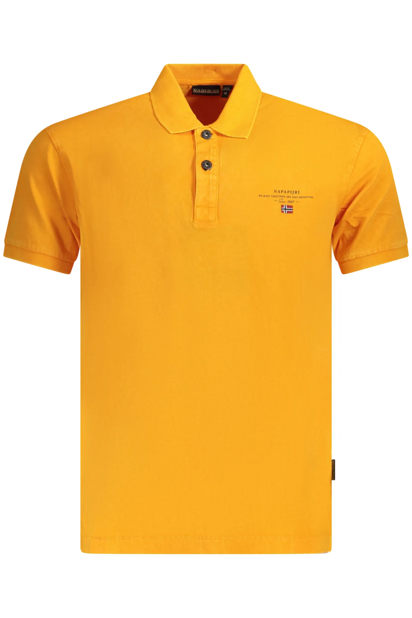 Herren KURZARM-POLOSHIRT Orange NP0A4GB4ELBASJERSEY_ARA70