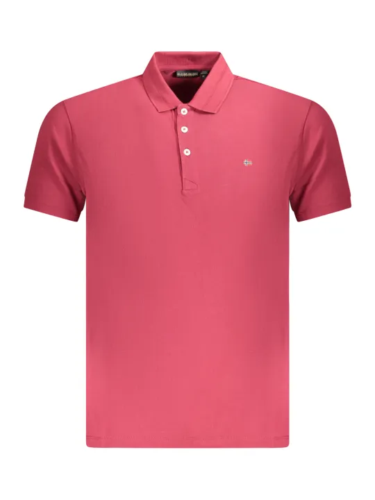 Napapijri Herren KURZARM-POLOSHIRT Rot | online kaufen