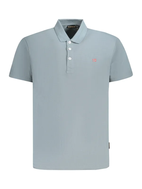 Napapijri Herren KURZARM-POLOSHIRT Grau | online kaufen
