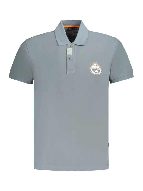 Napapijri Herren KURZARM-POLO Grau | online kaufen