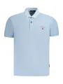 Napapijri Herren KURZARM-POLOSHIRT Hellblau | online kaufen