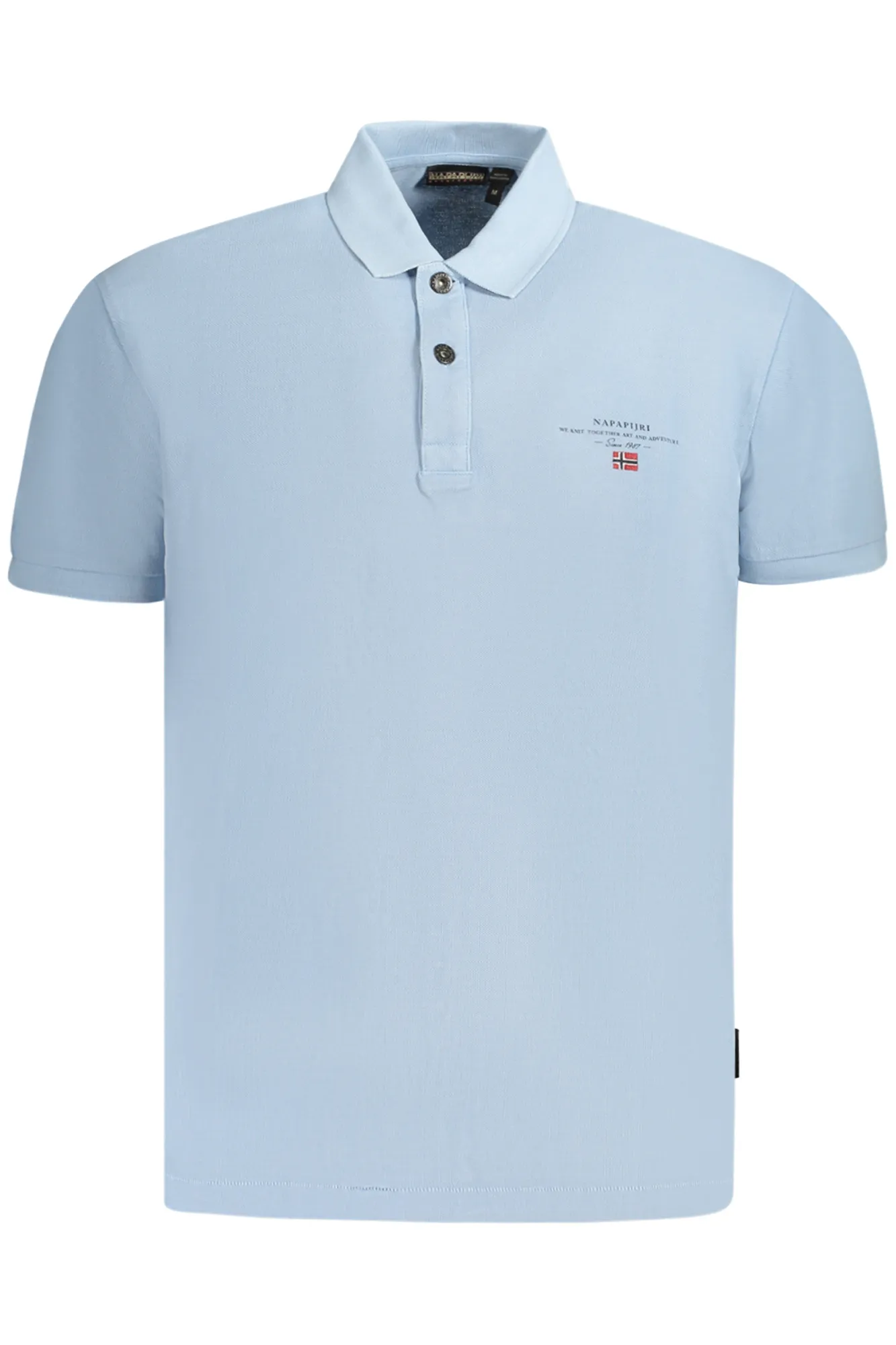 Herren KURZARM-POLOSHIRT Hellblau NP0A4GDLELBASSS4_AZI83