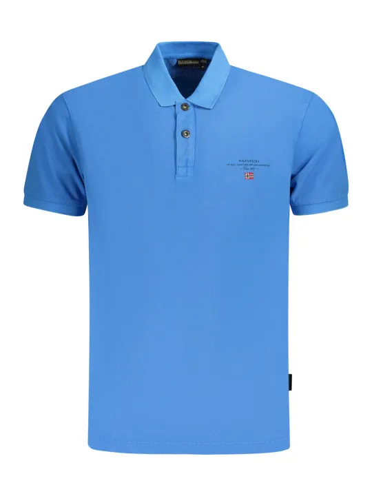 Napapijri Herren KURZARM-POLOSHIRT Blau | online kaufen