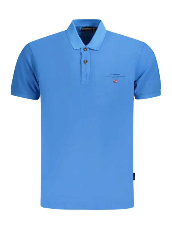 Napapijri Herren KURZARM-POLOSHIRT Blau | online kaufen