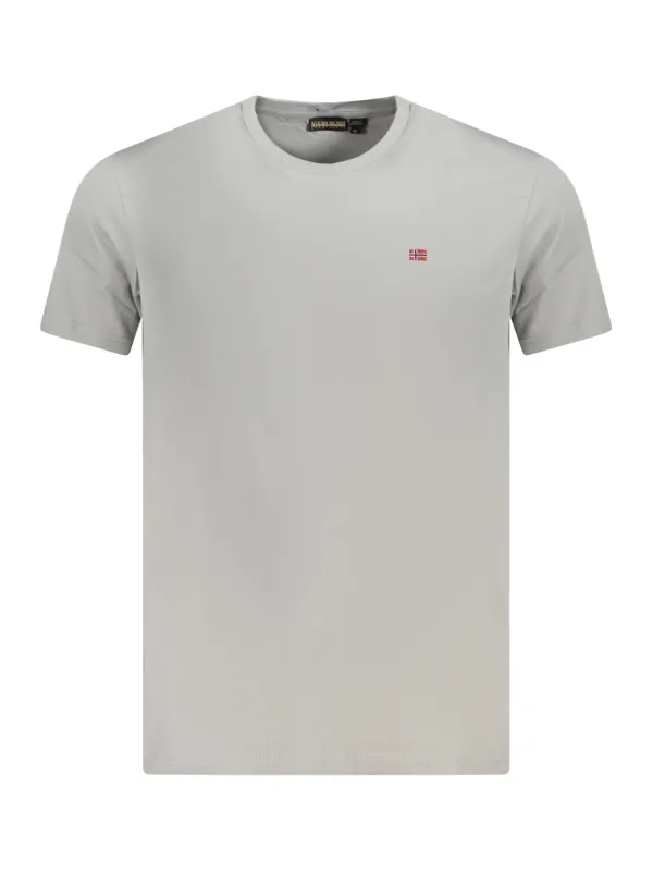 Napapijri Herren KURZARM-T-SHIRT Grau | online kaufen