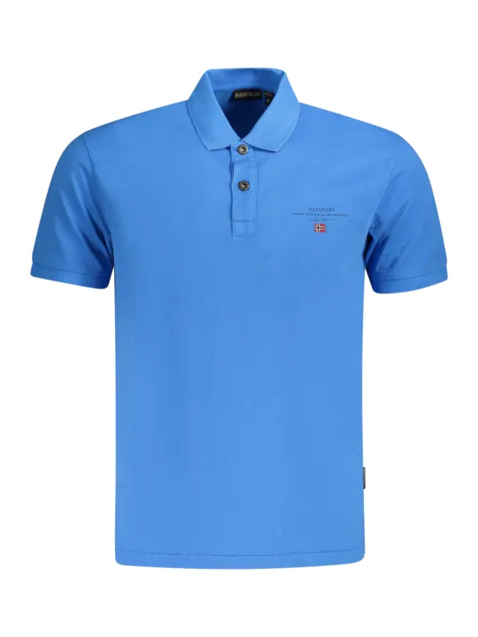 Napapijri Herren KURZARM-POLOSHIRT Blau | online kaufen
