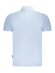 Napapijri Herren KURZARM-POLOSHIRT Hellblau | online kaufen