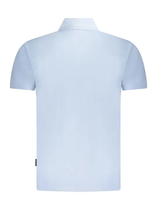 Napapijri Herren KURZARM-POLOSHIRT Hellblau | online kaufen