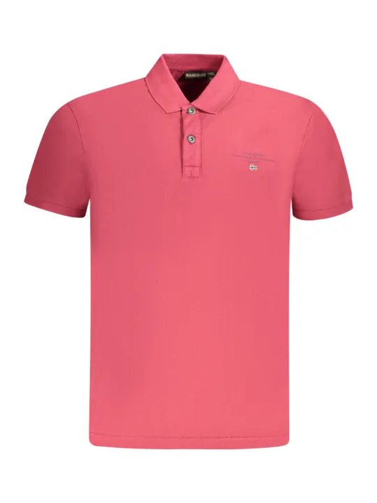 Napapijri Herren KURZARM-POLOSHIRT Rot | online kaufen