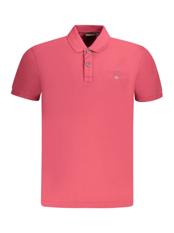 Napapijri Herren KURZARM-POLOSHIRT Rot | online kaufen