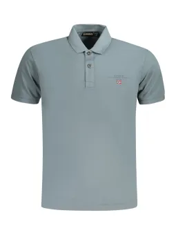 Napapijri Herren Poloshirt Grau mieten | Flex-Fashion Verleih