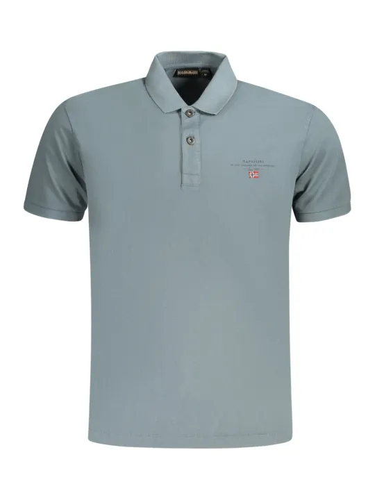 Napapijri Herren KURZARM-POLOSHIRT Grau | online kaufen