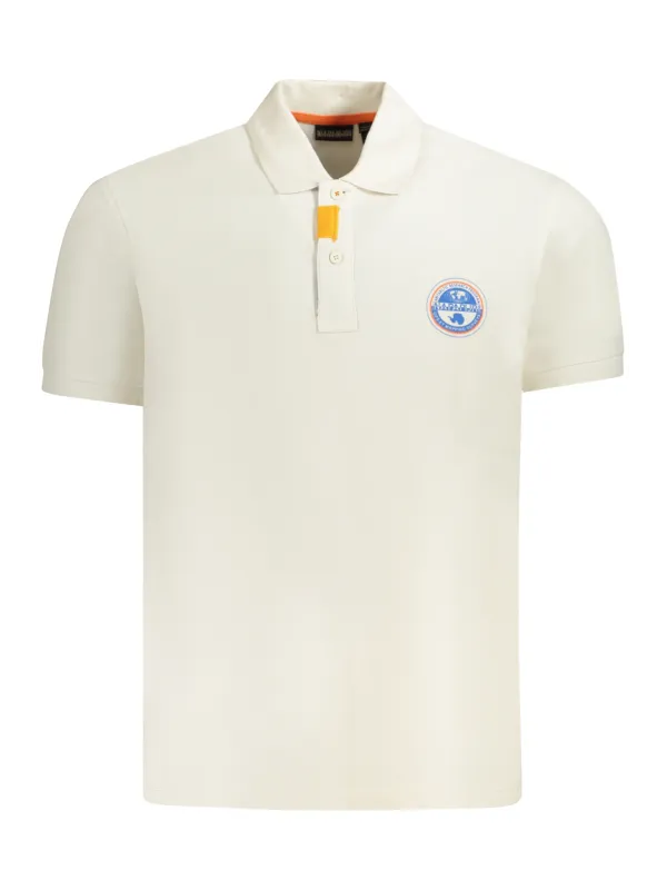 Napapijri Herren KURZARM-POLO Weiß | online kaufen