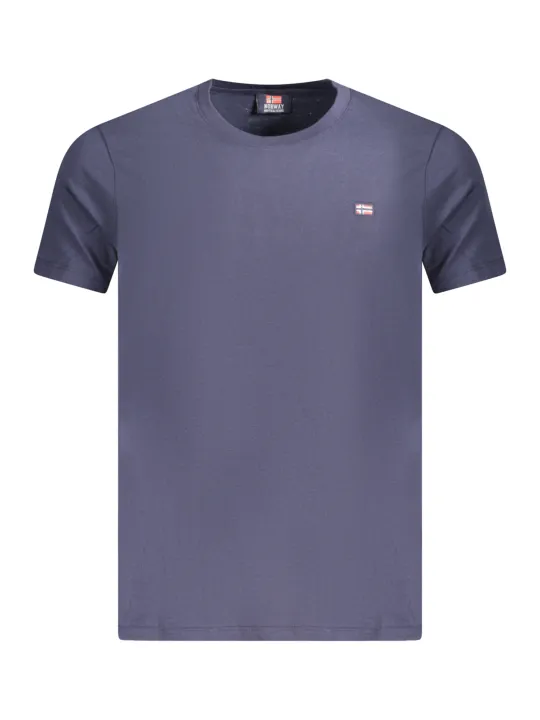 NORWAY 1963 Herren KURZARM-T-SHIRT Blau | online kaufen