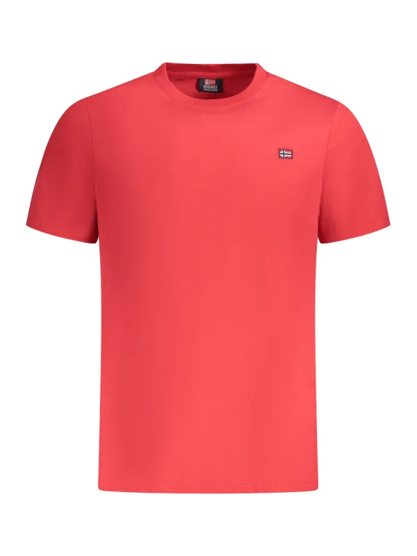 NORWAY 1963 Herren KURZARM-T-SHIRT Rot | online kaufen