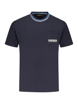 Napapijri Herren T-Shirt Blau mieten | Flex-Fashion Verleih