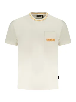 Napapijri Herren T-Shirt Weiß mieten – Flex-Fashion Verleih