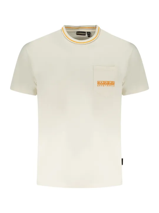 Napapijri Herren KURZARM-T-SHIRT Weiß | online kaufen