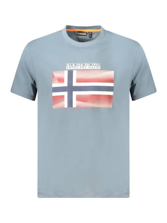 Napapijri Herren KURZARM-T-SHIRT Grau | online kaufen