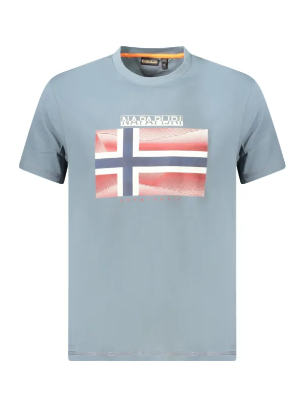 Napapijri Herren KURZARM-T-SHIRT Grau | online kaufen