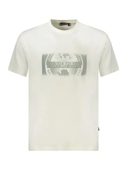 Napapijri Herren KURZARM-T-SHIRT Weiß | online kaufen