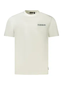 Napapijri Herren T-Shirt Weiß mieten - Flex-Fashion Verleih