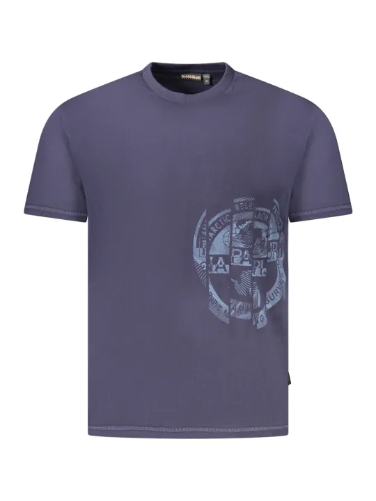 Napapijri Herren KURZARM-T-SHIRT Blau | online kaufen