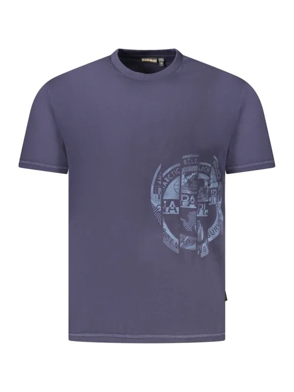 Napapijri Herren KURZARM-T-SHIRT Blau | online kaufen