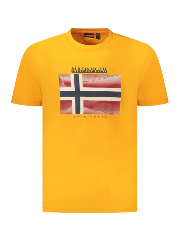 Napapijri Herren KURZARM-T-SHIRT Orange | online kaufen