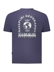 Napapijri Herren KURZARM-T-SHIRT Blau | online kaufen